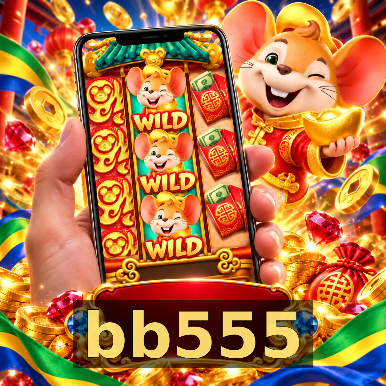 Imagem quadrada de apoio para baixar bb555